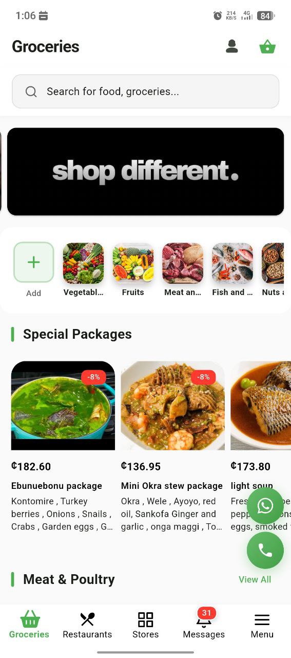 easyBasket app preview